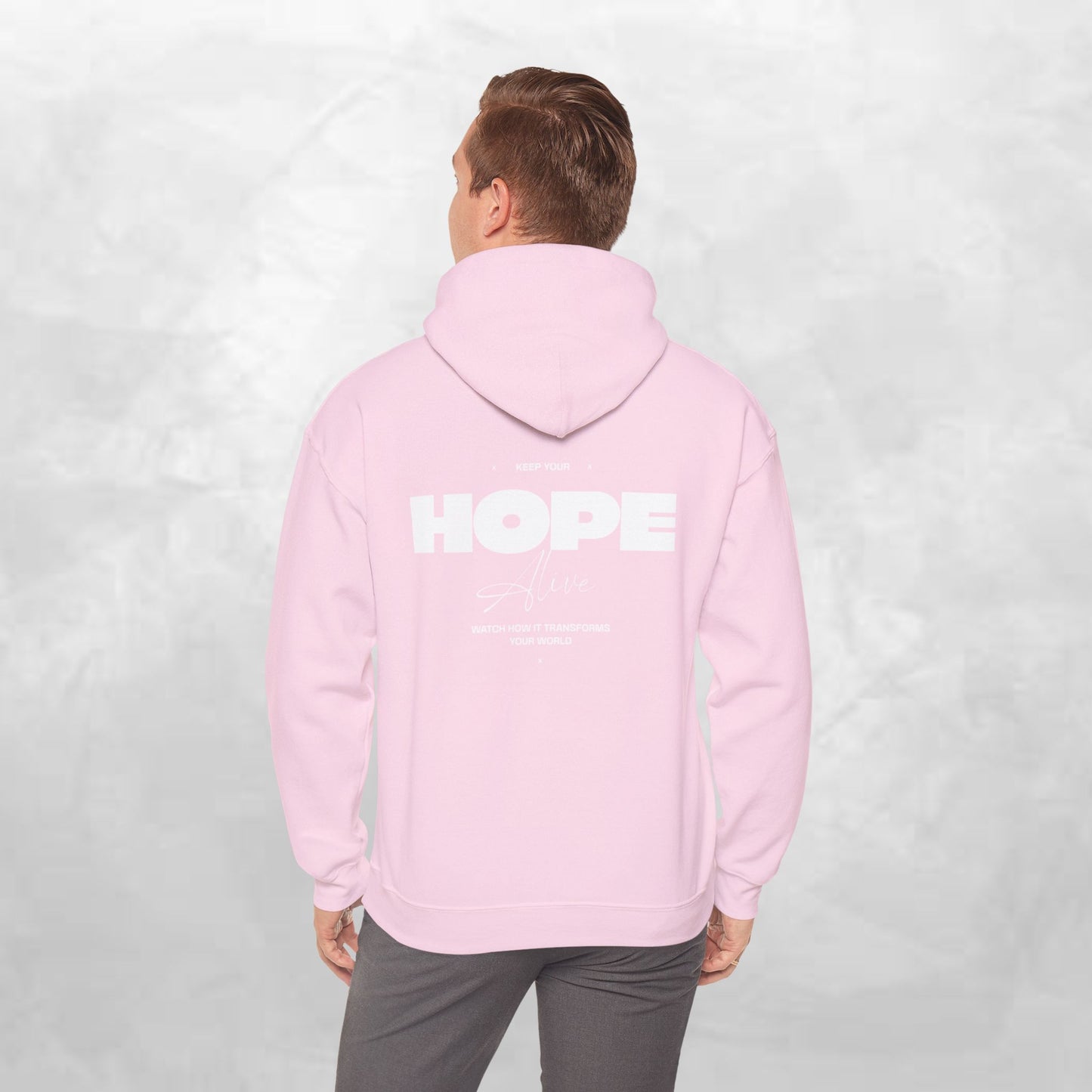 Keep Your Hope Alive Unisex Hooded Sweatshirt - Cozy Inspiration for Everyday Moments