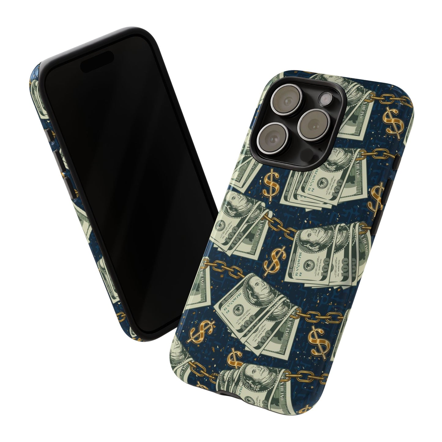 Money Motivation Phone Case, Tough Cases for iPhone, Money Design Phone Accessory, Trendy Tech Gifts, Unique Phone Cover