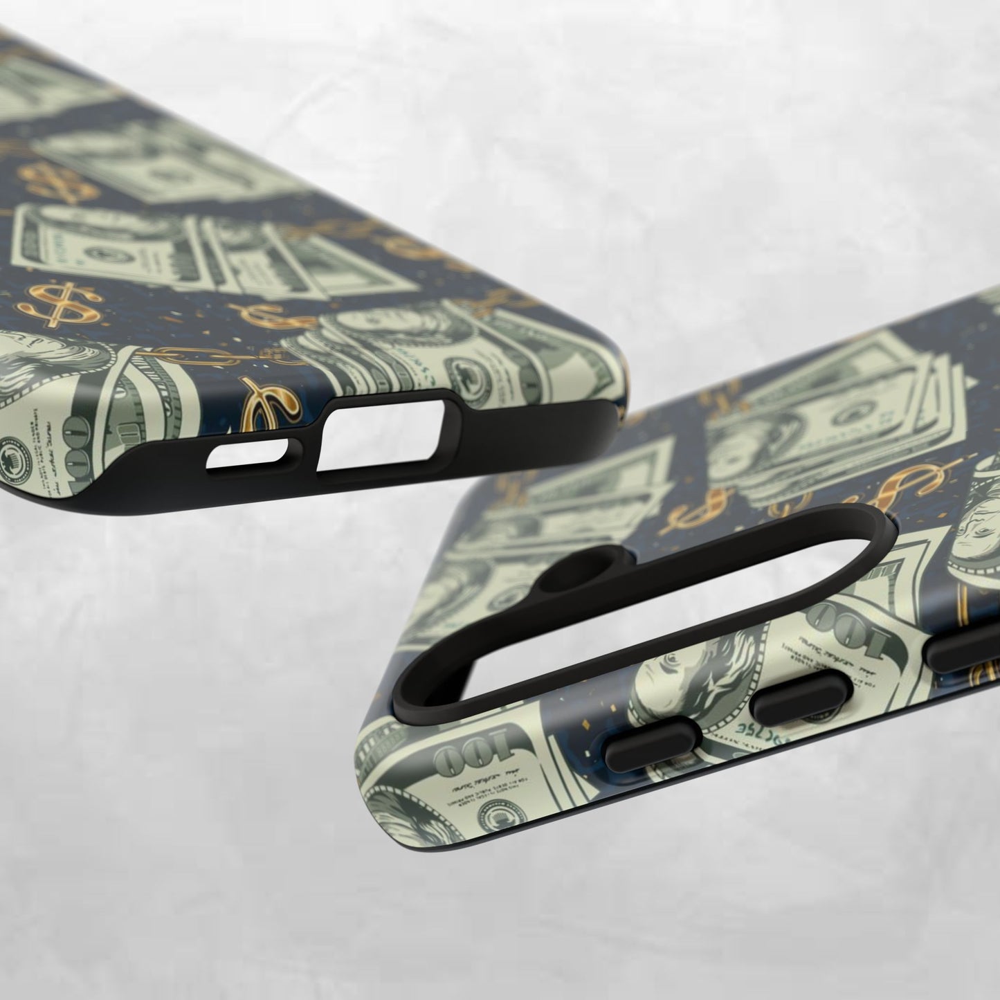 Money Motivation Phone Case, Tough Cases for iPhone, Money Design Phone Accessory, Trendy Tech Gifts, Unique Phone Cover