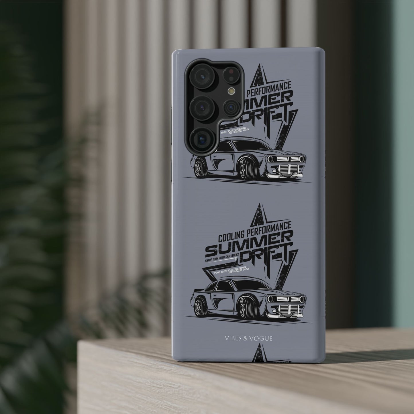 Summer Drift Racing Impact-Resistant Phone Case