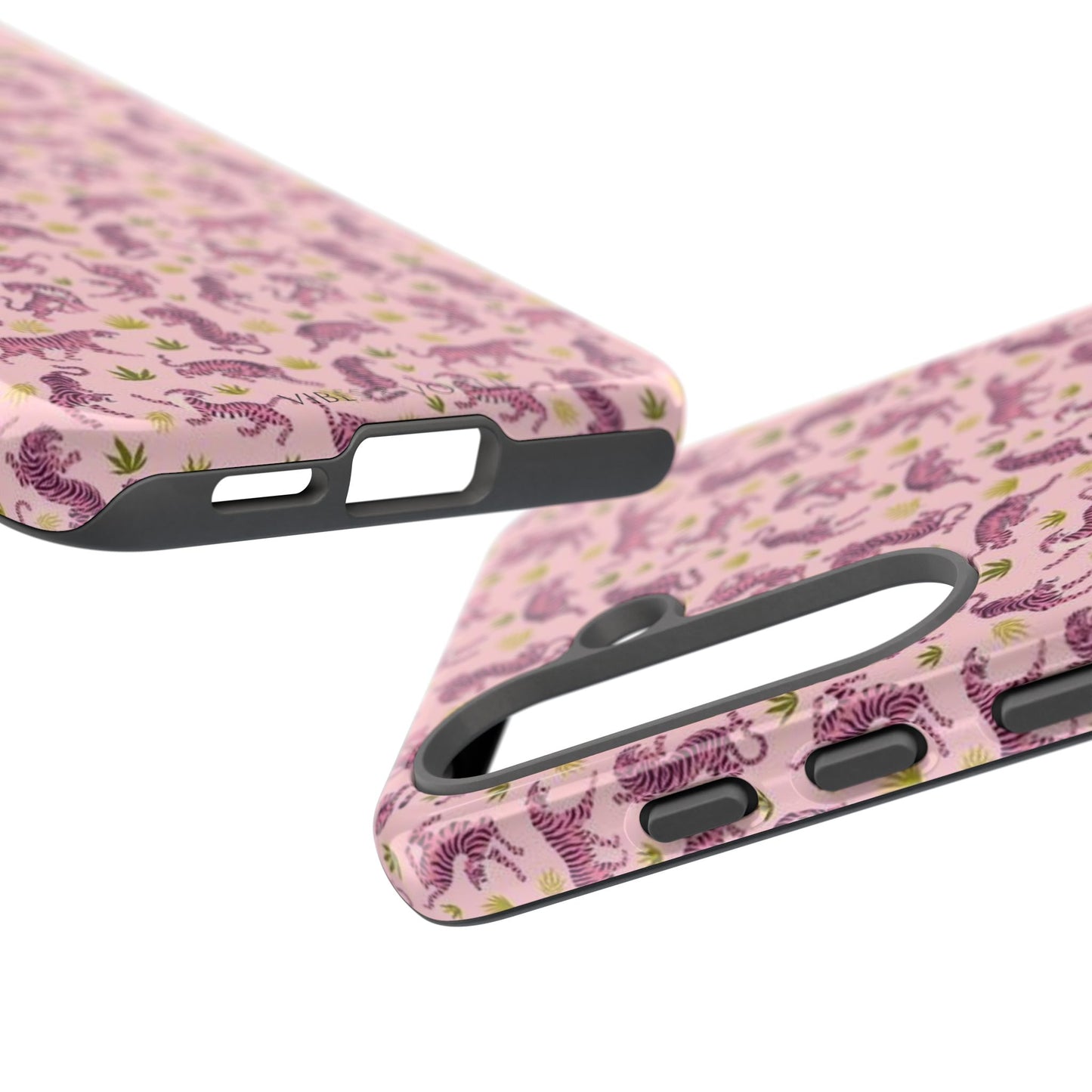 Pink Tiger Pattern Phone Case - Tough Cases