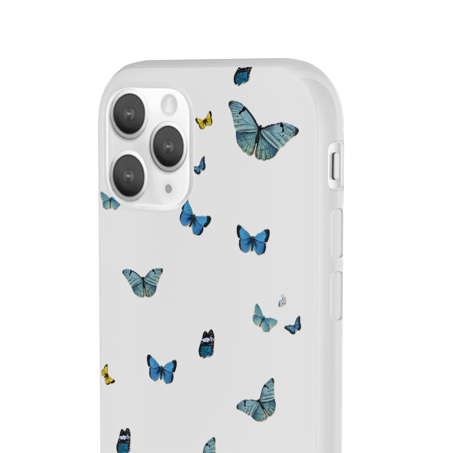 Butterfly Vibes Phone Case, Flexible Phone Cover, Elegant Phone Accessory, Gift for Nature Lovers, Spring Decor, Eco-Friendly Case
