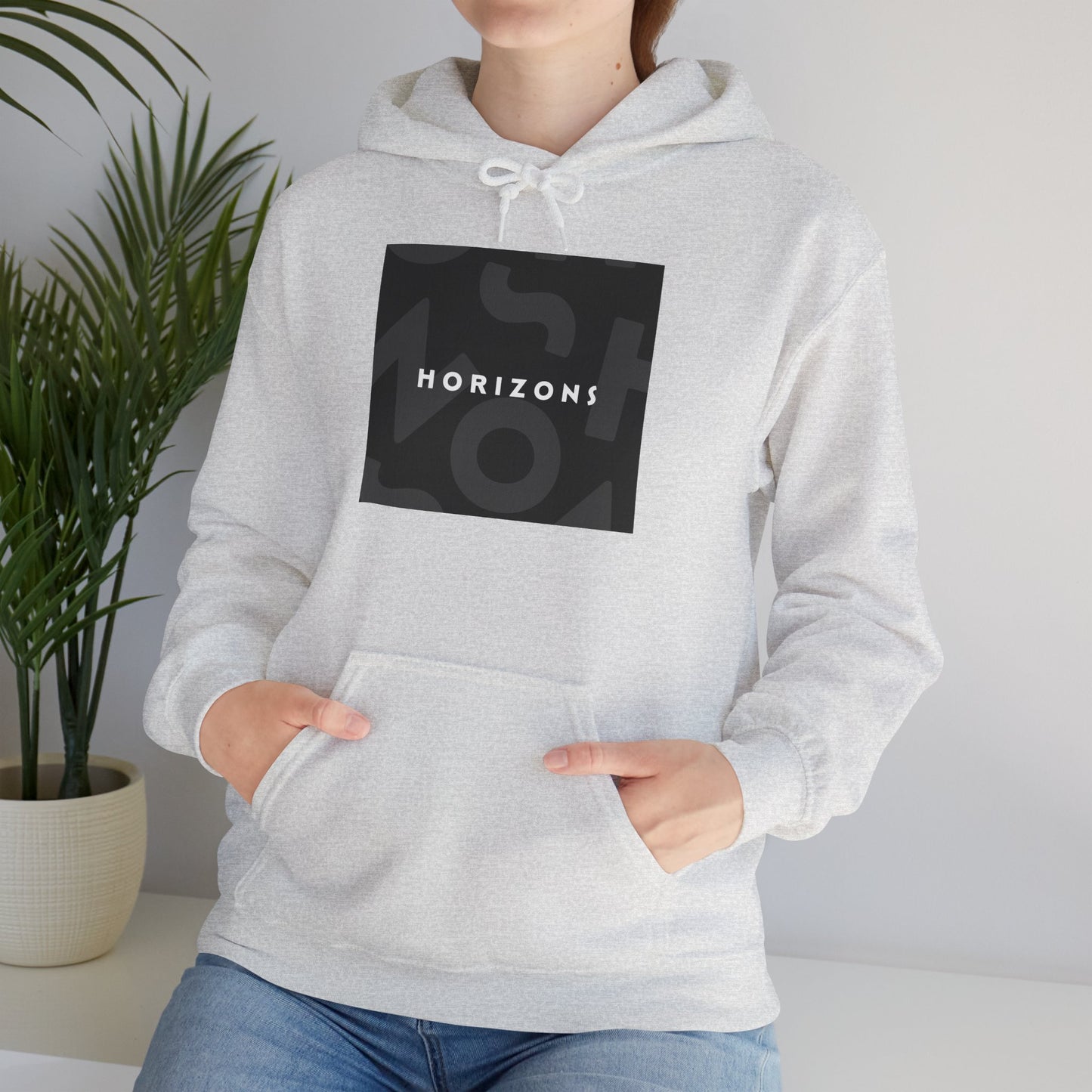 Horizons Unisex Heavy Blend™ Hooded Sweatshirt - Cozy Graphic Hoodie for Casual Wear