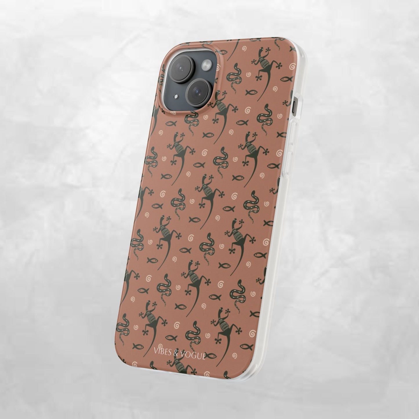 Whimsical Flexi Cases for Trendy Phone Protection, Stylish Accessories, Gift Idea for Animal Lovers, Eco-Friendly Design, Cute Lizard [...]