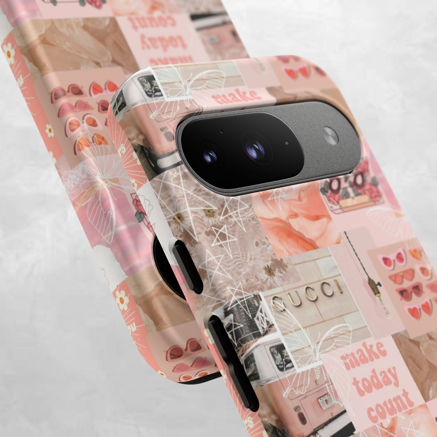 Stylish Phone Case for Trendsetters, Customizable Smartphone Cover, Vibes & Vogue Design, Floral Aesthetic Gift, Unique Tech Accessory