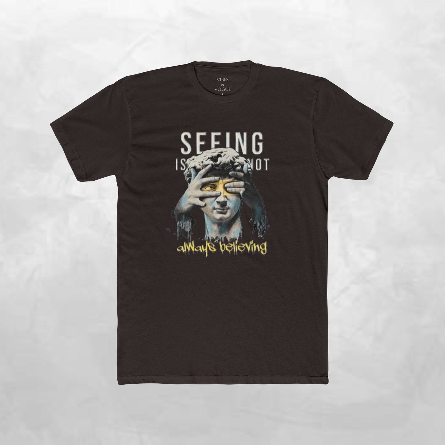 Artistic Unisex Crew Tee - Perfect for Gift Giving, Summer Events, Everyday Wear, and Spiritual Seekers, Vintage Vibe, Museum Inspired