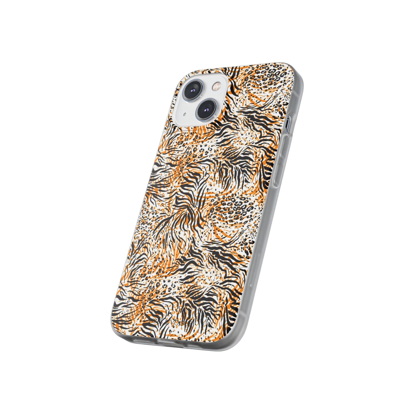 Wild Animal Print Flexi Case for iPhone - Fierce & Trendy Design