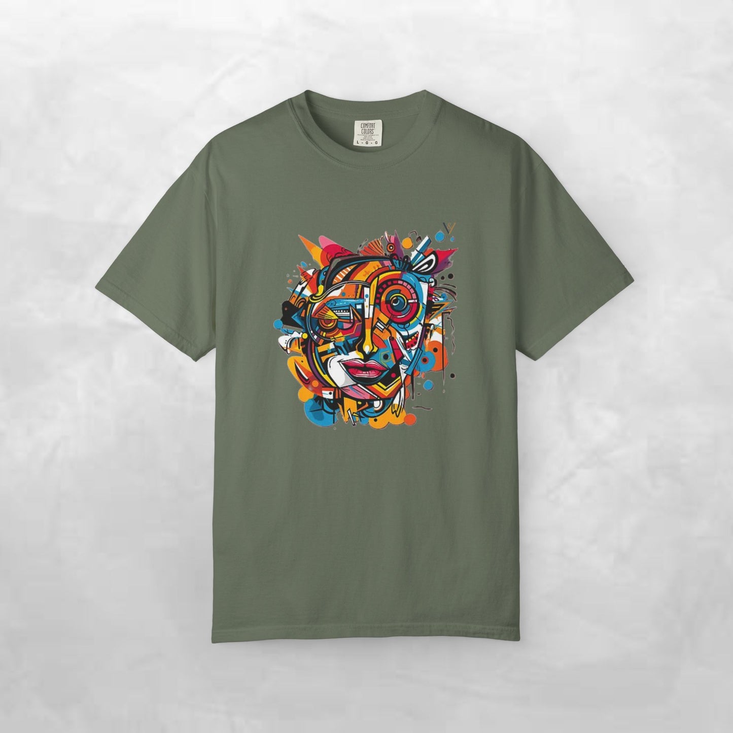 Vibrant Abstract Art Unisex T-Shirt - Casual Wear for Art Lovers