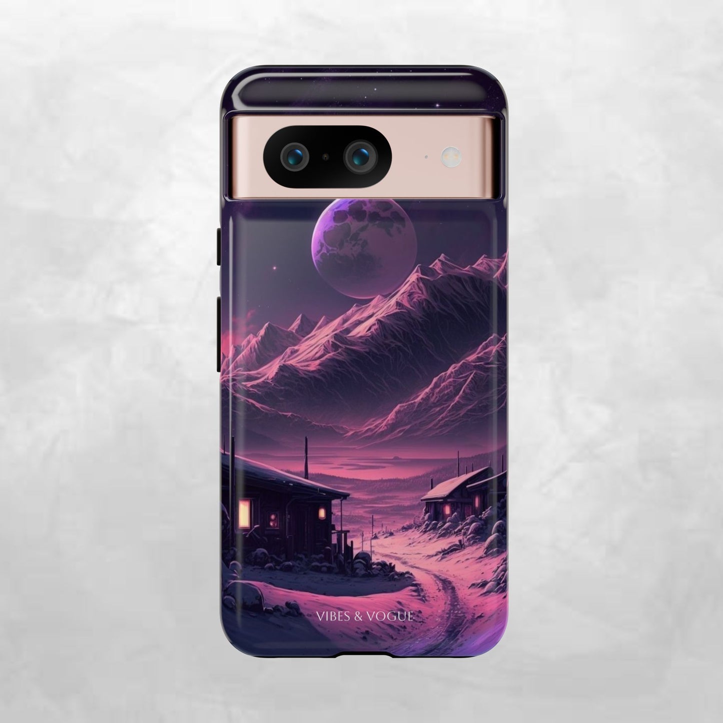 Futuristic Phone Case, Galaxy Aesthetic, Cosmic Art, Stylish Protection, Gifts for Tech Lovers
