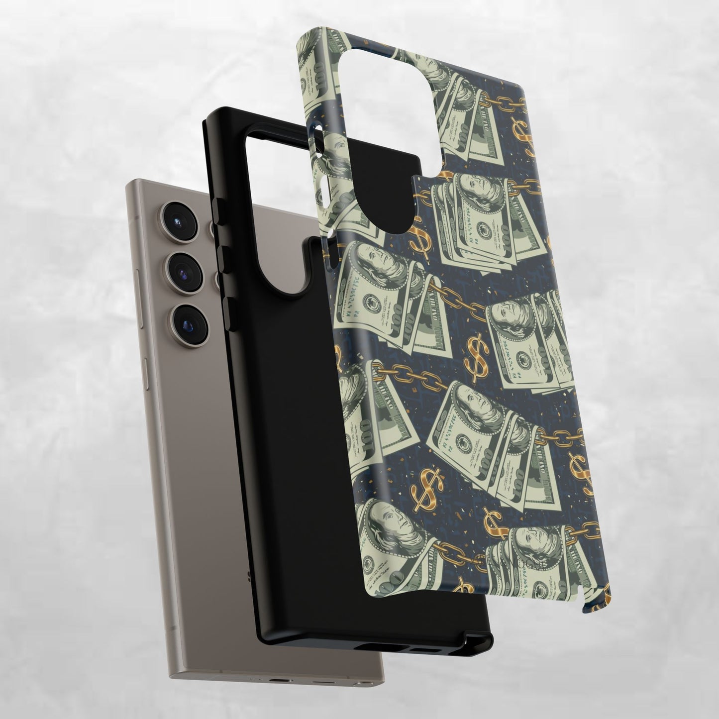 Money Motivation Phone Case, Tough Cases for iPhone, Money Design Phone Accessory, Trendy Tech Gifts, Unique Phone Cover