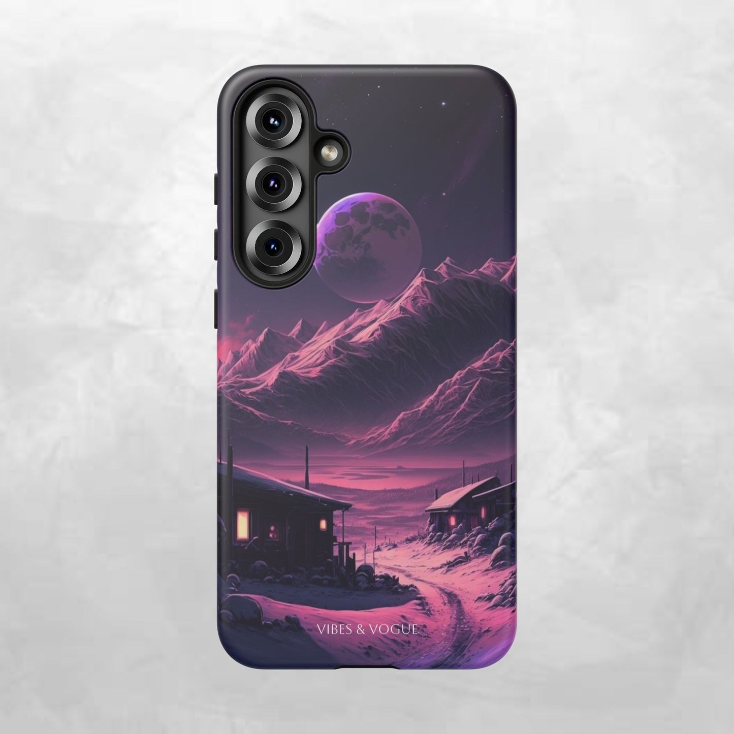 Futuristic Phone Case, Galaxy Aesthetic, Cosmic Art, Stylish Protection, Gifts for Tech Lovers