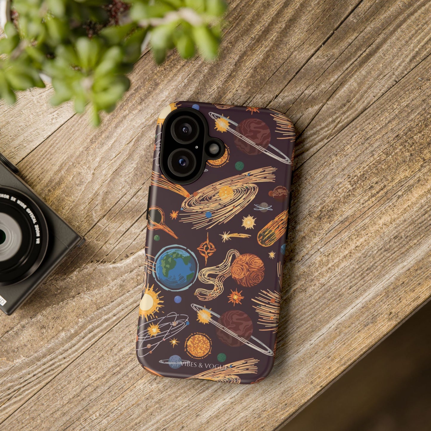 Space-Themed Phone Case - Cosmic Galaxy Design, Durable Protective Cover, Unique Gift, Celestial Lover's Accessory
