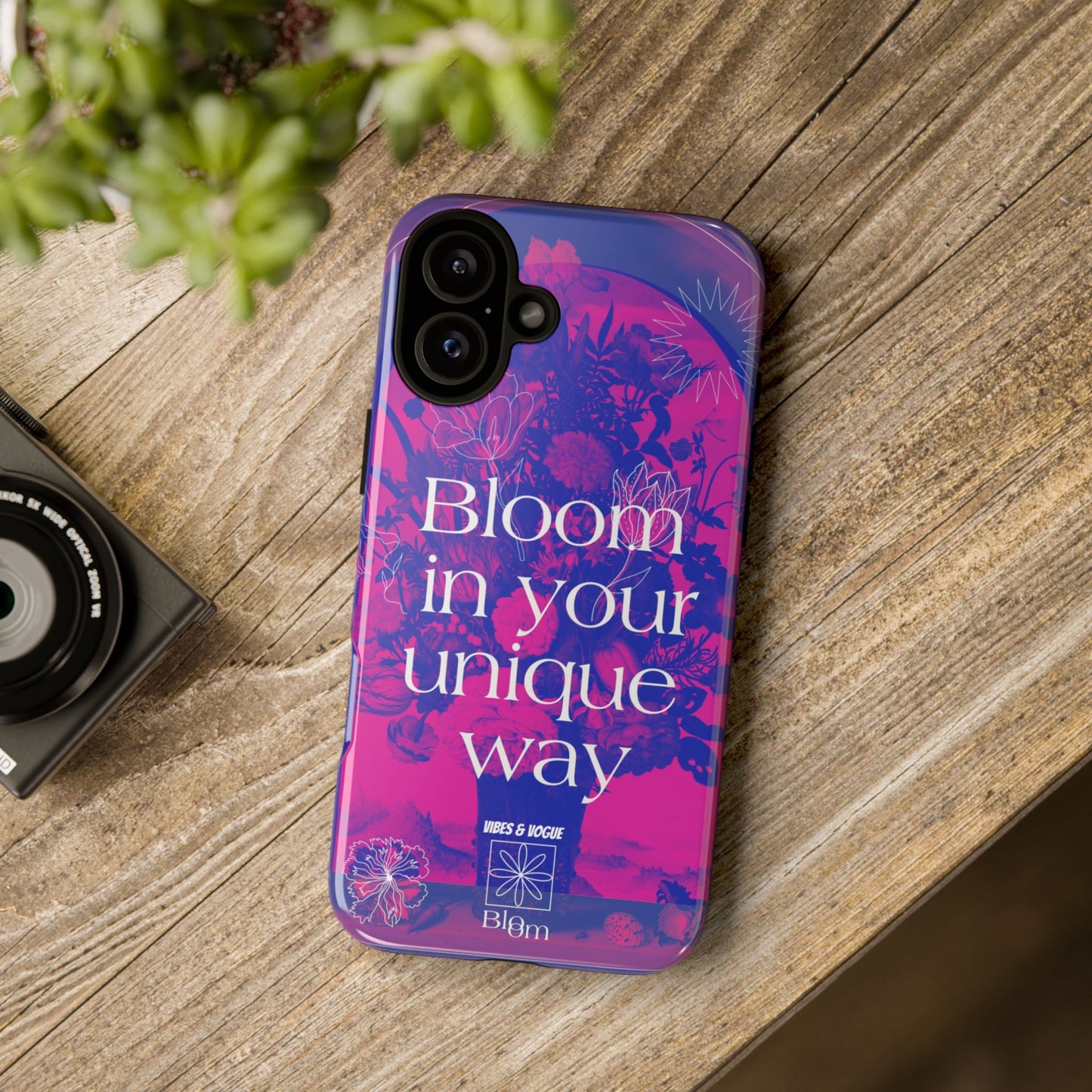 Bloom in Your Unique Way Phone Case - Tough and Stylish Design