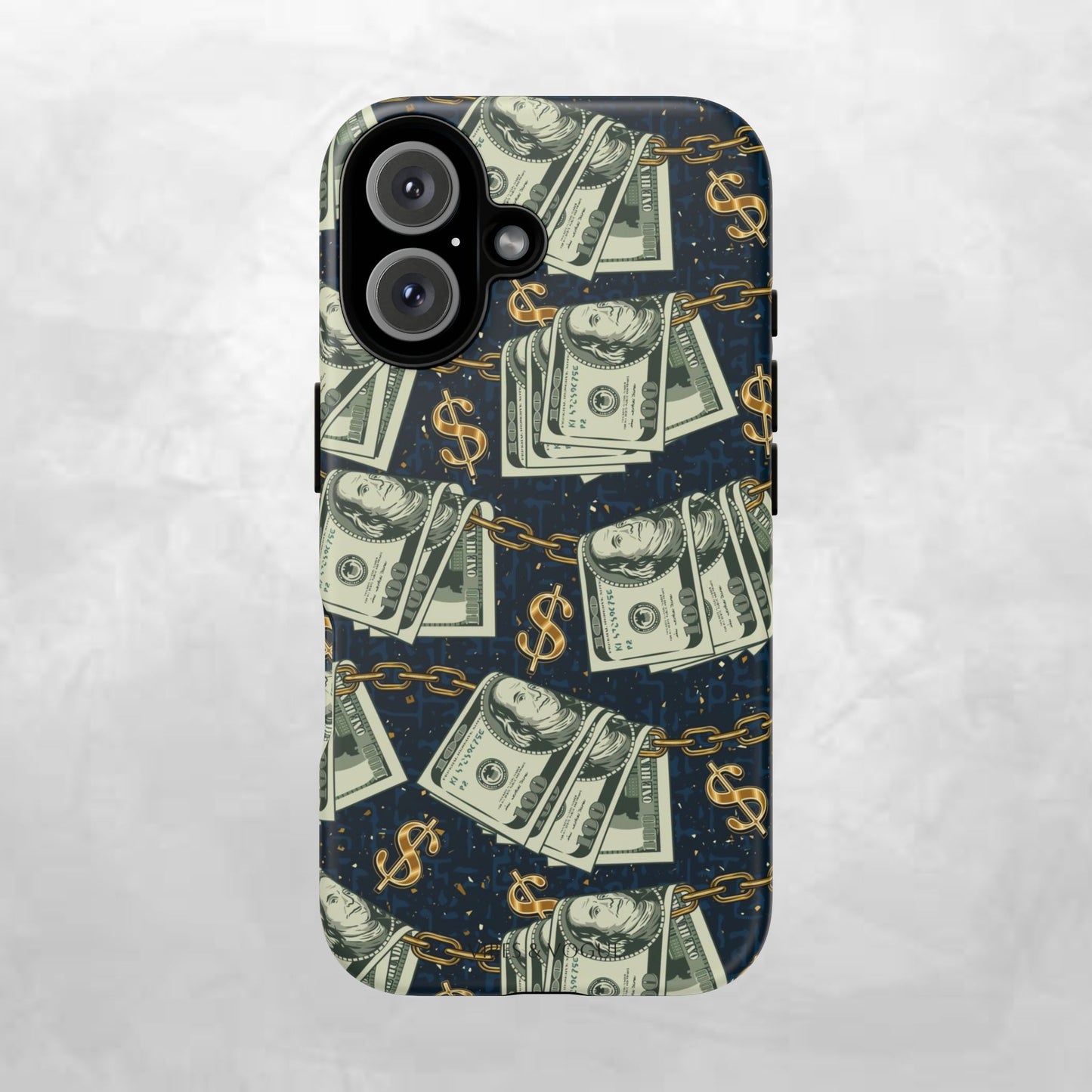 Money Motivation Phone Case, Tough Cases for iPhone, Money Design Phone Accessory, Trendy Tech Gifts, Unique Phone Cover