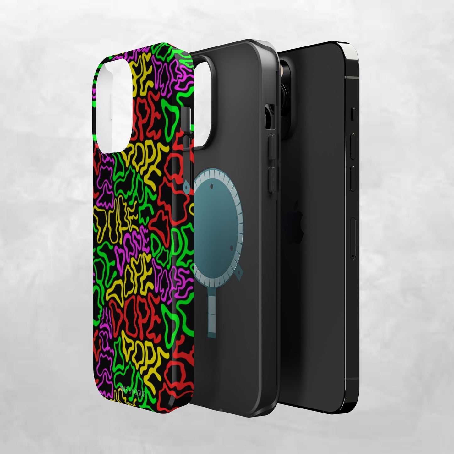 Colorful Magnetic Phone Cases, Funky Case for Teens, Cool Phone Accessories, Unique Gift for Friends, Vibrant Tough Cases, Phone Protection