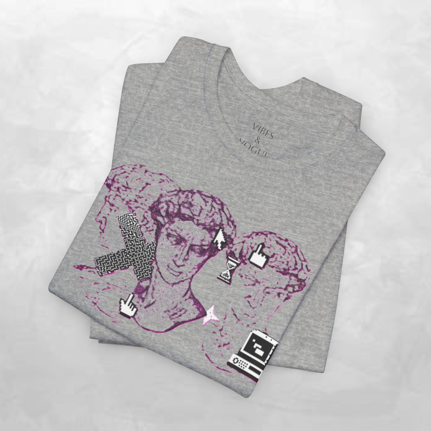 Artistic Brain Design Unisex Tee, Graphic T-Shirt, Casual Wear, Gift for Artists, Creative Apparel, Unique Fashion Statement