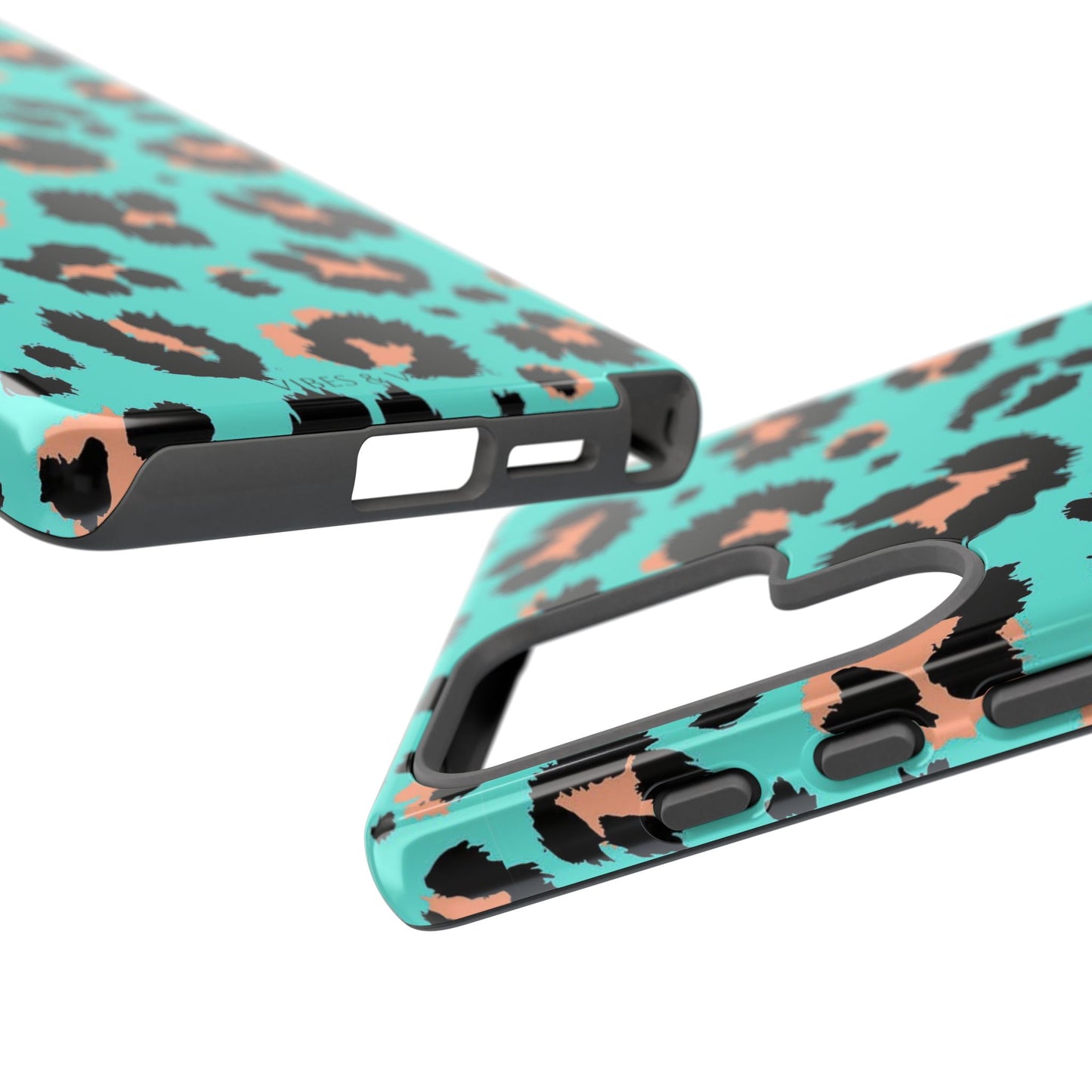 Leopard Print Phone Case, Tough Phone Case, Wild Style Accessory, Animal Print Cover, Stylish Phone Protection