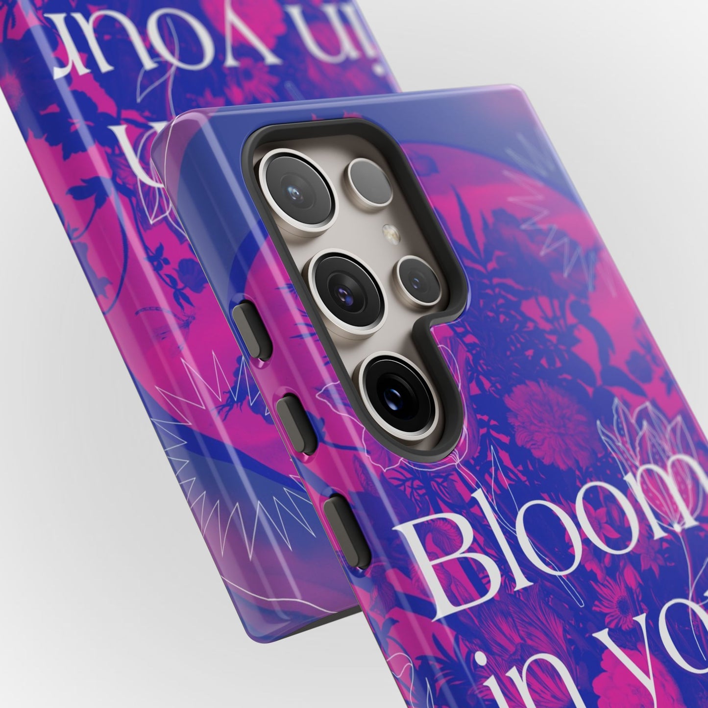 Bloom in Your Unique Way Phone Case - Tough and Stylish Design