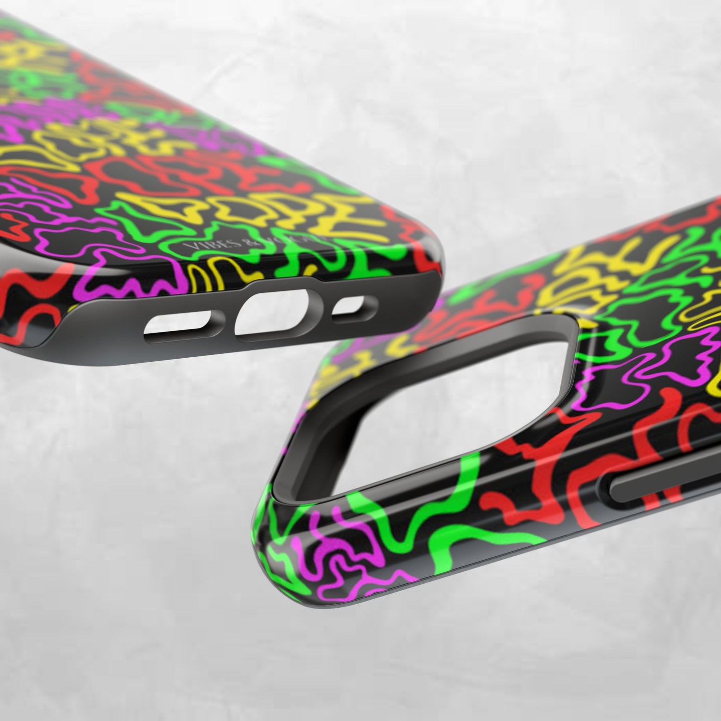 Colorful Magnetic Phone Cases, Funky Case for Teens, Cool Phone Accessories, Unique Gift for Friends, Vibrant Tough Cases, Phone Protection