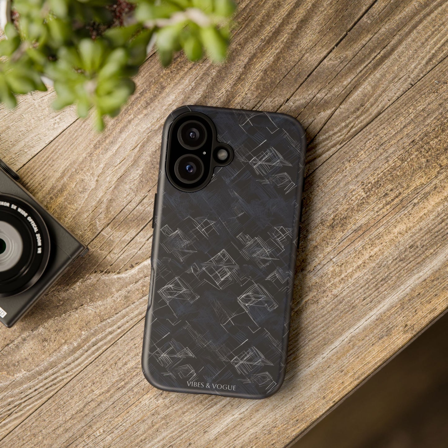 Tough Cases: Modern Geometric Phone Case - Durable, Stylish Protection