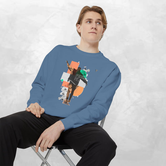 Cozy Unisex Sweatshirt with Playful Design - Perfect Gift for Friends, Parties, Casual Days, and Holidays