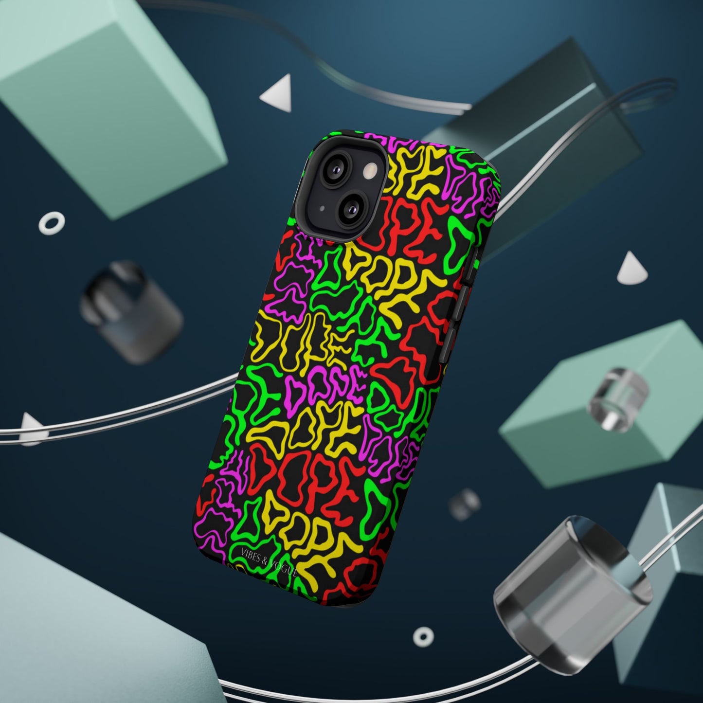 Colorful Magnetic Phone Cases, Funky Case for Teens, Cool Phone Accessories, Unique Gift for Friends, Vibrant Tough Cases, Phone Protection