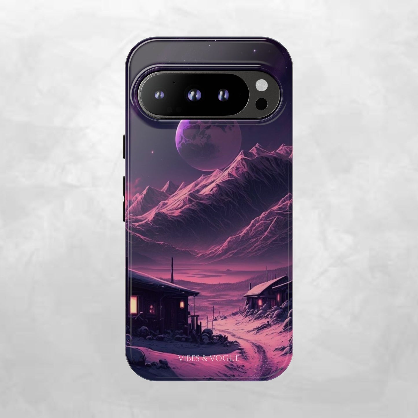Futuristic Phone Case, Galaxy Aesthetic, Cosmic Art, Stylish Protection, Gifts for Tech Lovers