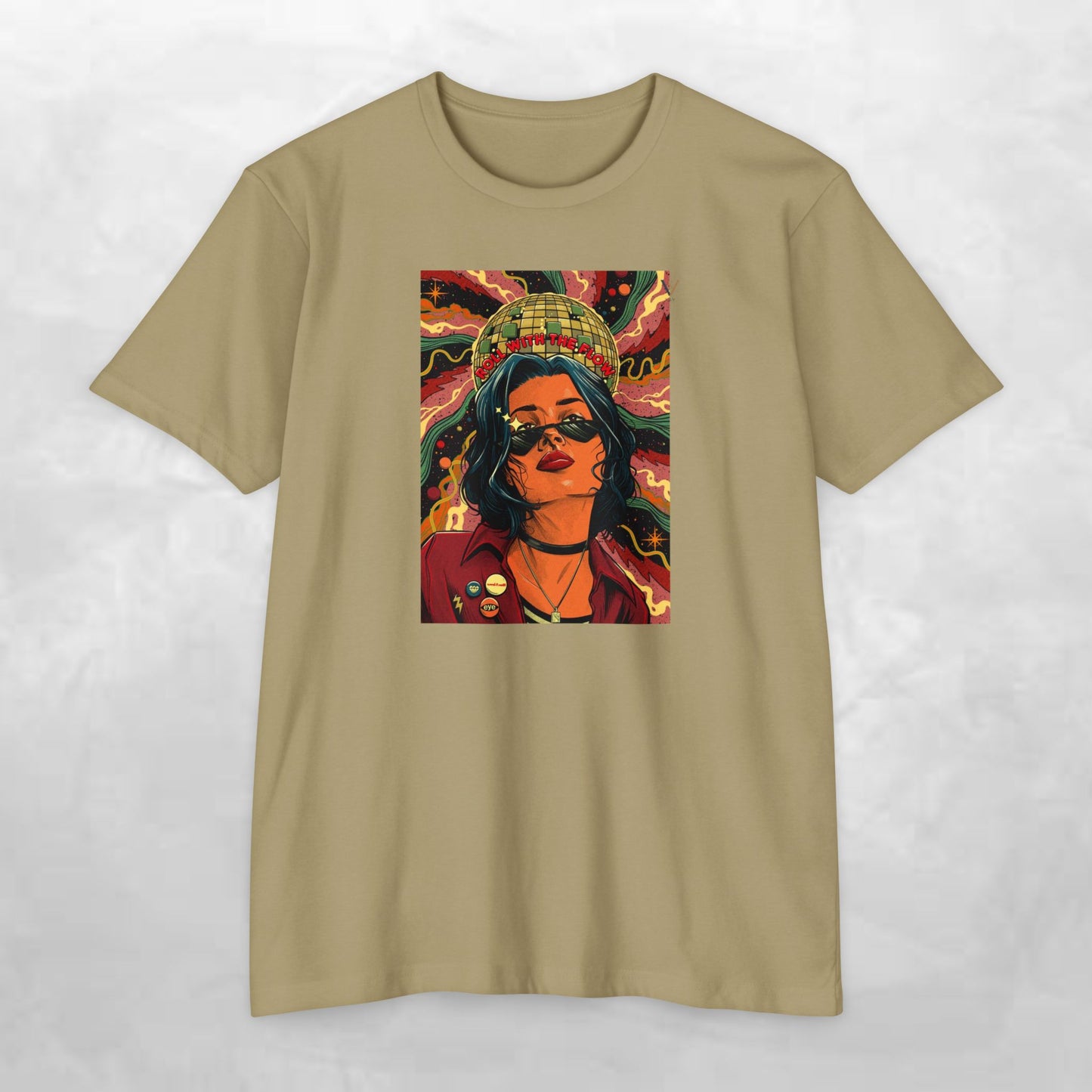 Bohemian Graphic T-Shirt - Vibrant Art Tee for Creative Souls