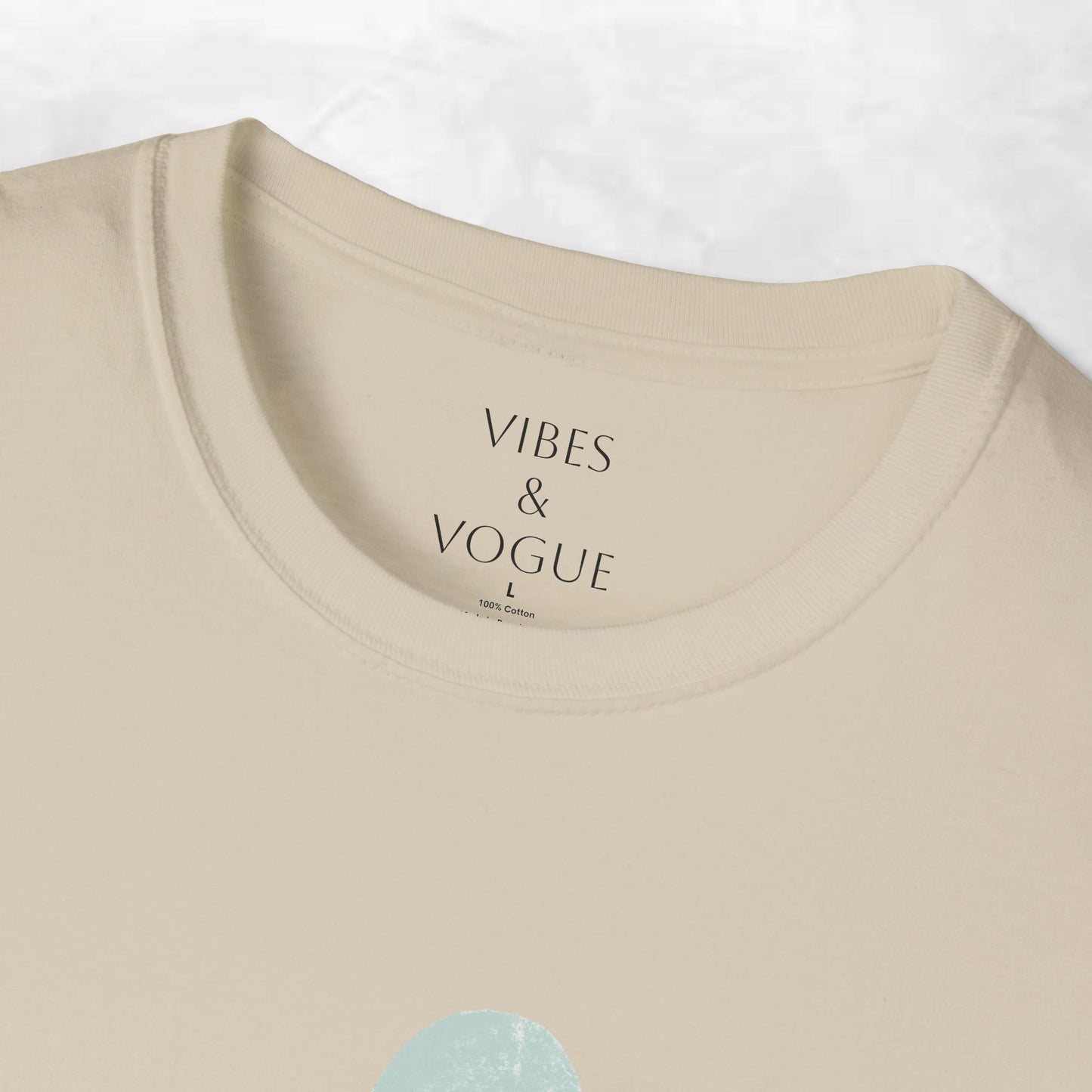 Vibes & Vogue Unisex Softstyle T-Shirt - Trendy Casual Wear for Art Lovers