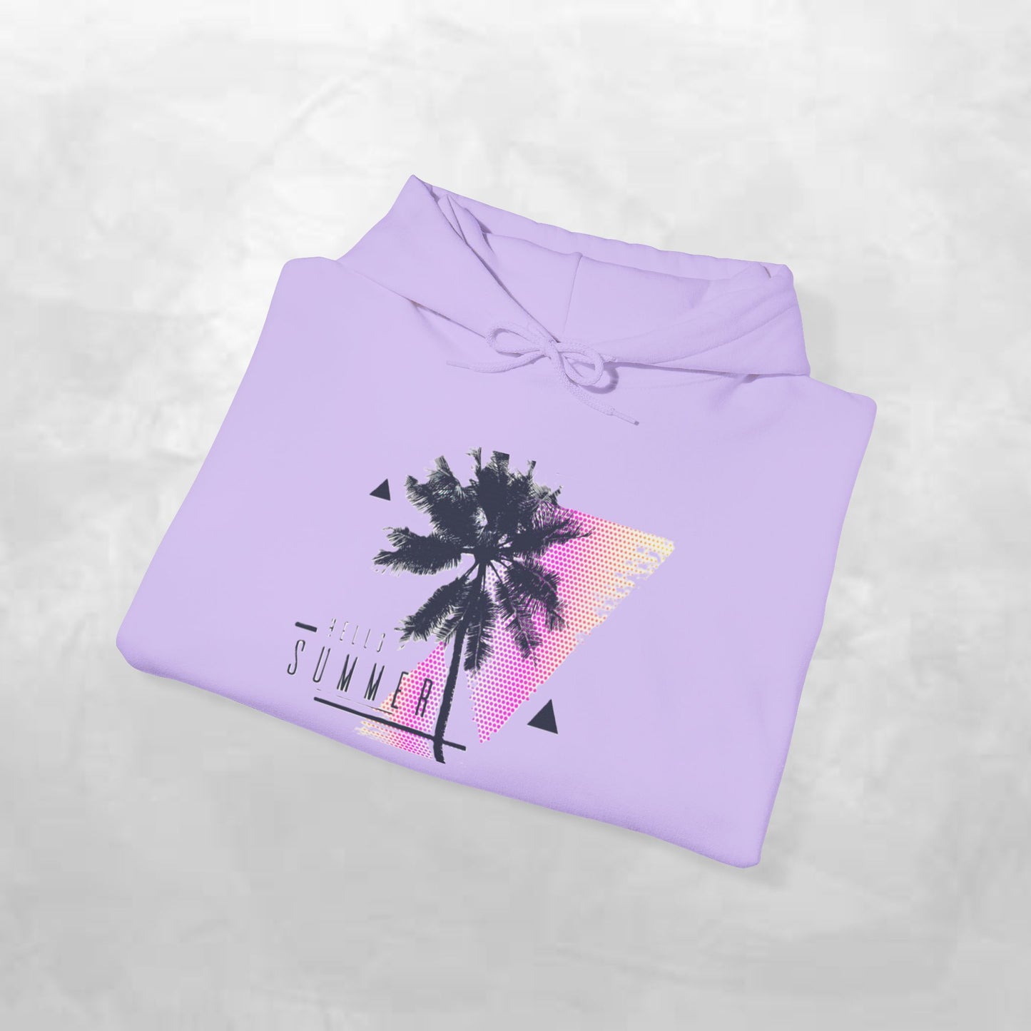 Tropical Vibe Hoodie, Summer Comfort Sweatshirt, Beachy Pullover for Vacation, Unisex Hooded Top, Gift for Warm Weather