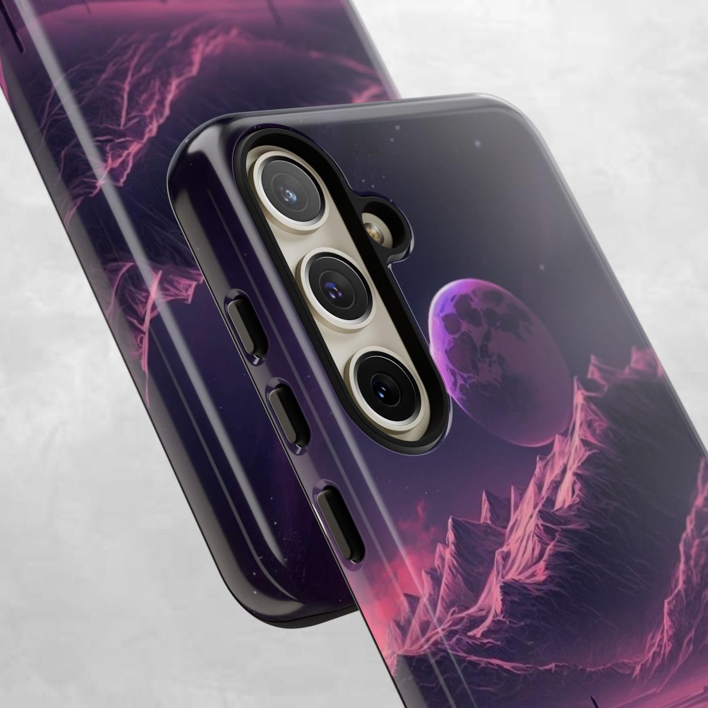 Futuristic Phone Case, Galaxy Aesthetic, Cosmic Art, Stylish Protection, Gifts for Tech Lovers