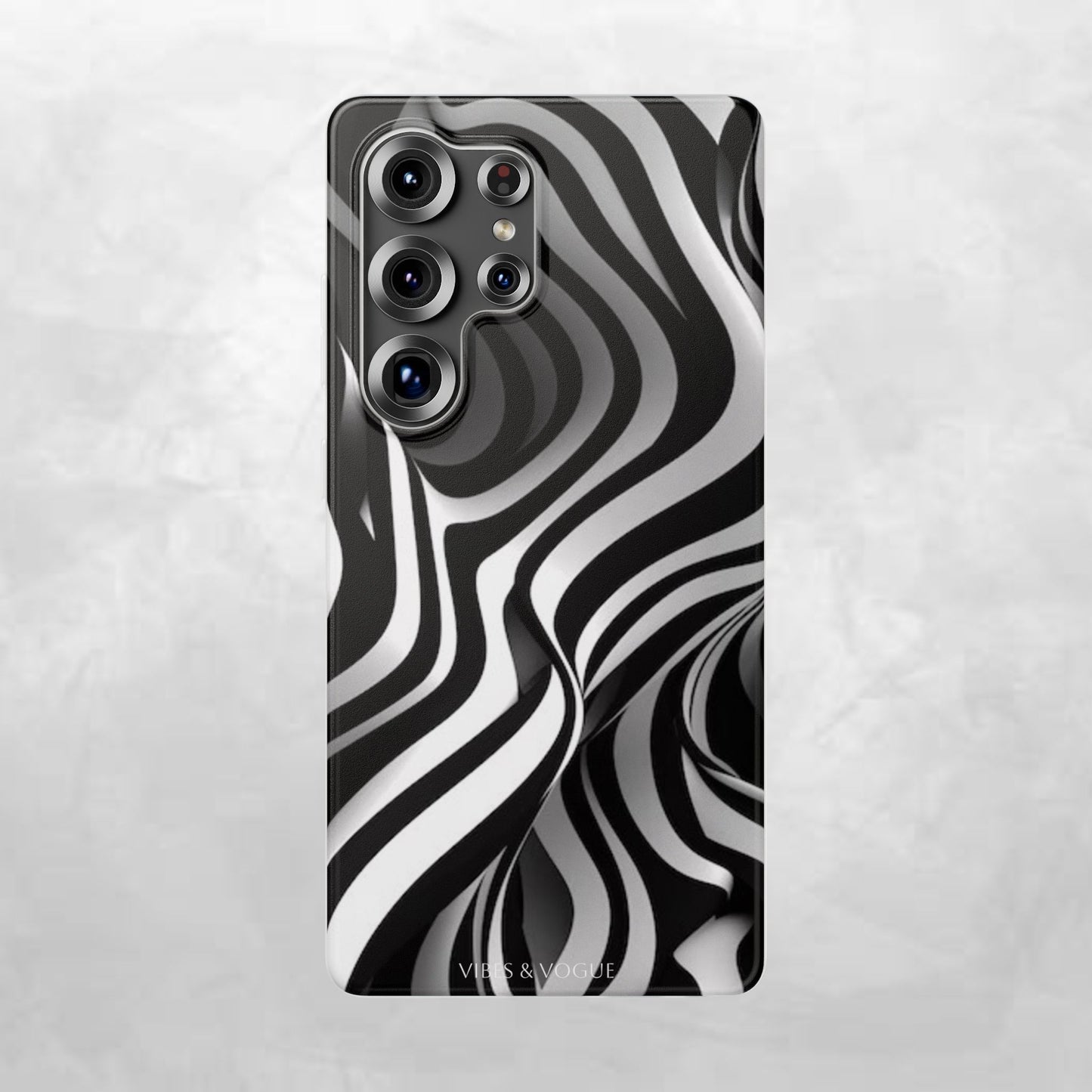 Stylish Phone Cases, Trendy Flexi Cases for iPhone, Black and White Art Case, Gifts for Him/Her, Phone Accessories, Unique Design