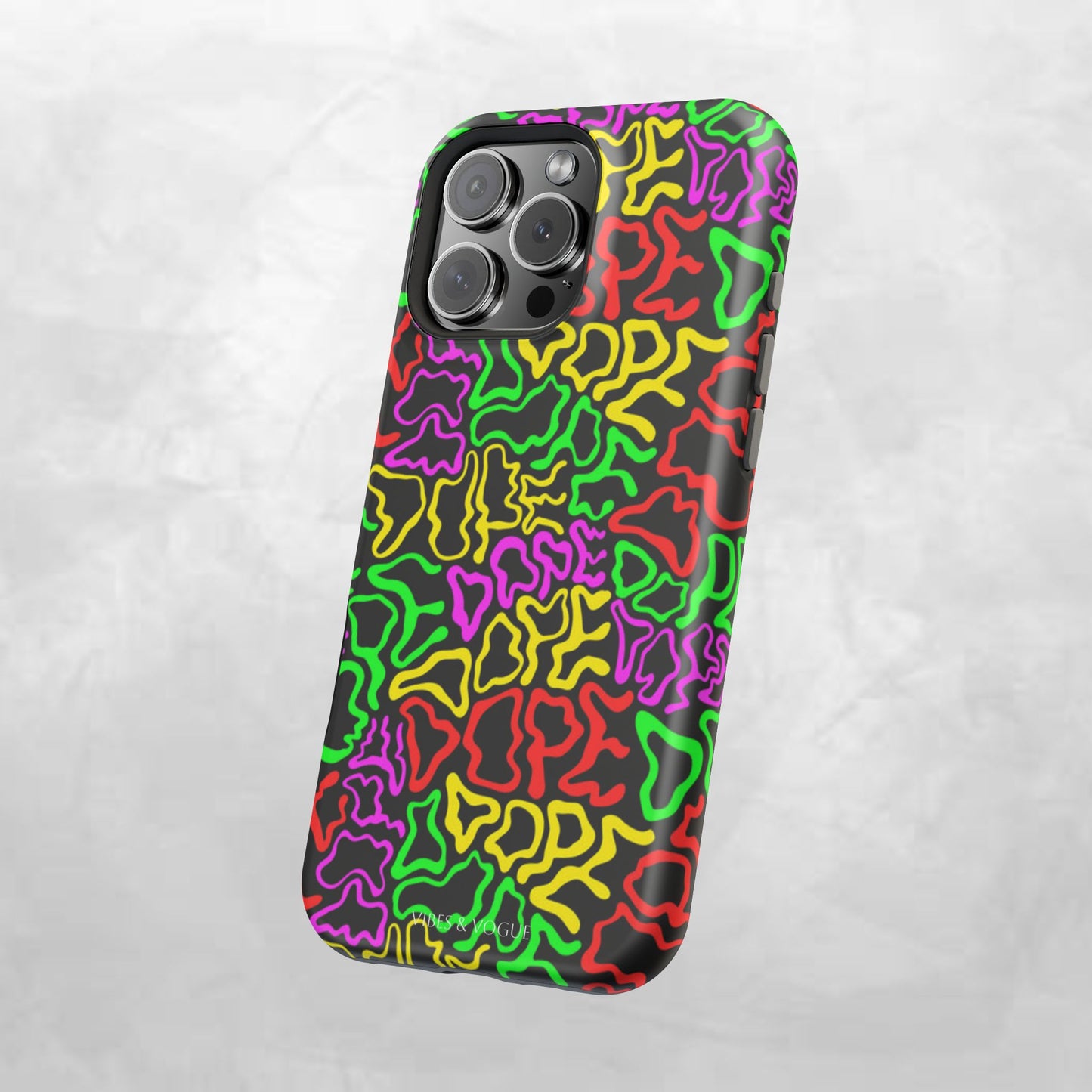 Colorful Magnetic Phone Cases, Funky Case for Teens, Cool Phone Accessories, Unique Gift for Friends, Vibrant Tough Cases, Phone Protection