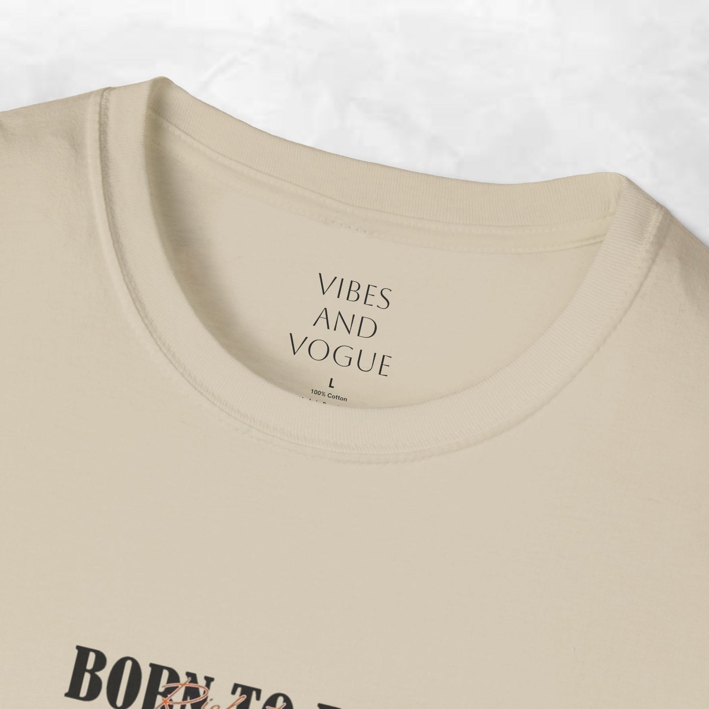 Born to Risk T-Shirt — Minimalist Motivational Graphic Tee