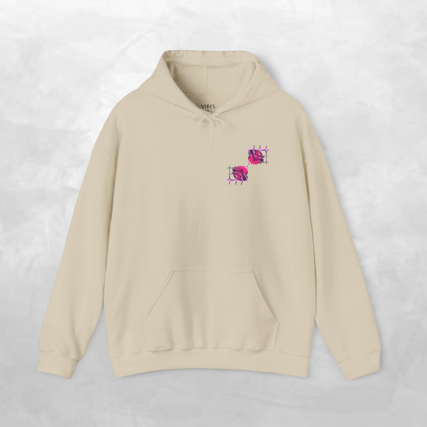 Intuitive Blooms Hoodie, Cozy Sweatshirt, Artistic Apparel, Unique Gift, Comfortable Fashion