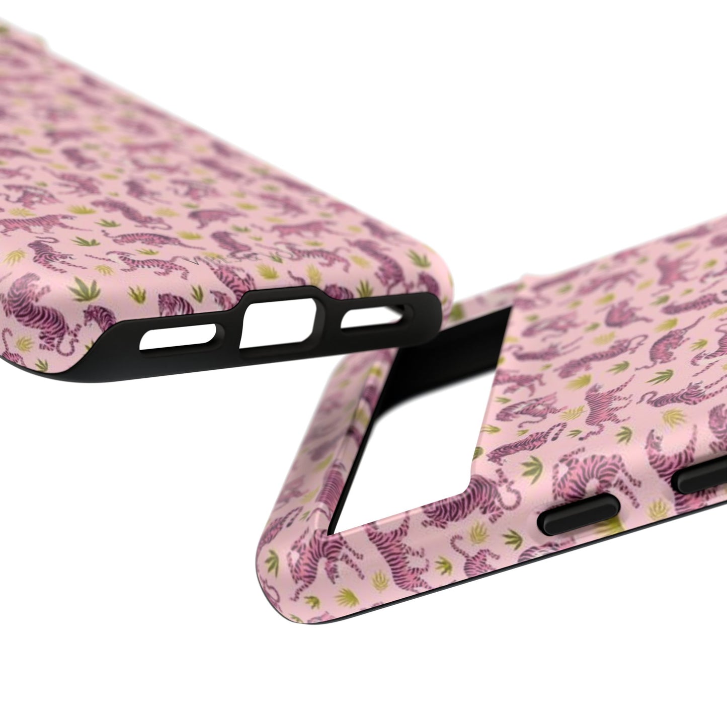 Pink Tiger Pattern Phone Case - Tough Cases