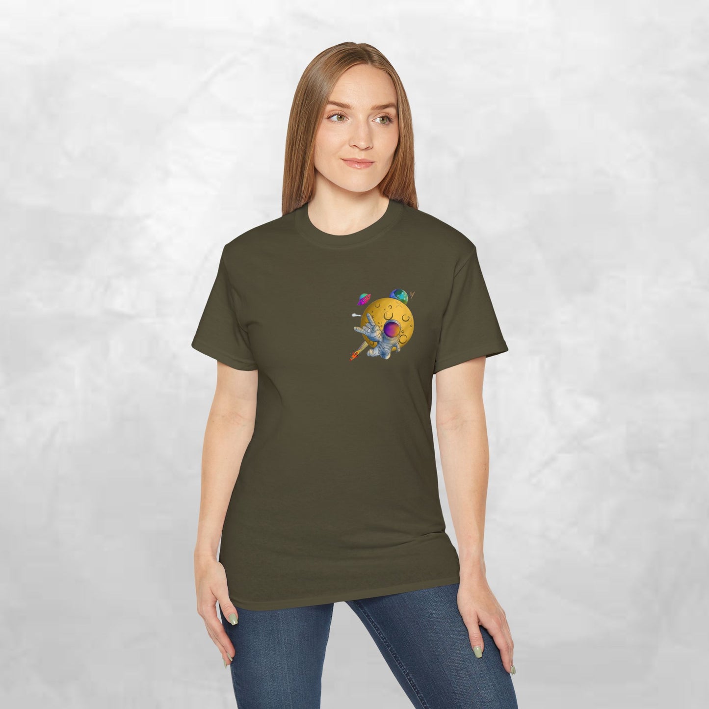 Funny Graphic Tee – "Happy Taco" Design for Food Lovers