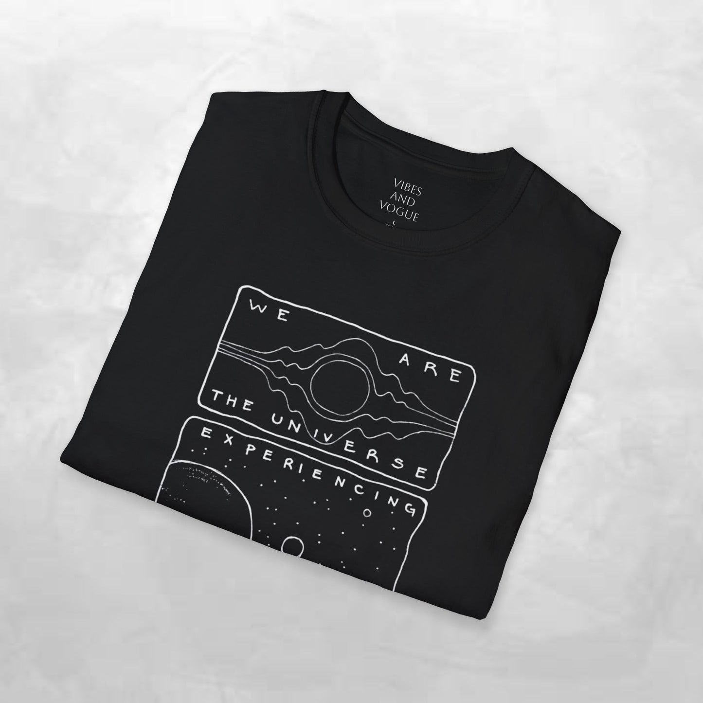 Cosmic Diagram T-Shirt — "We Are The Universe" Astral Graphic Tee