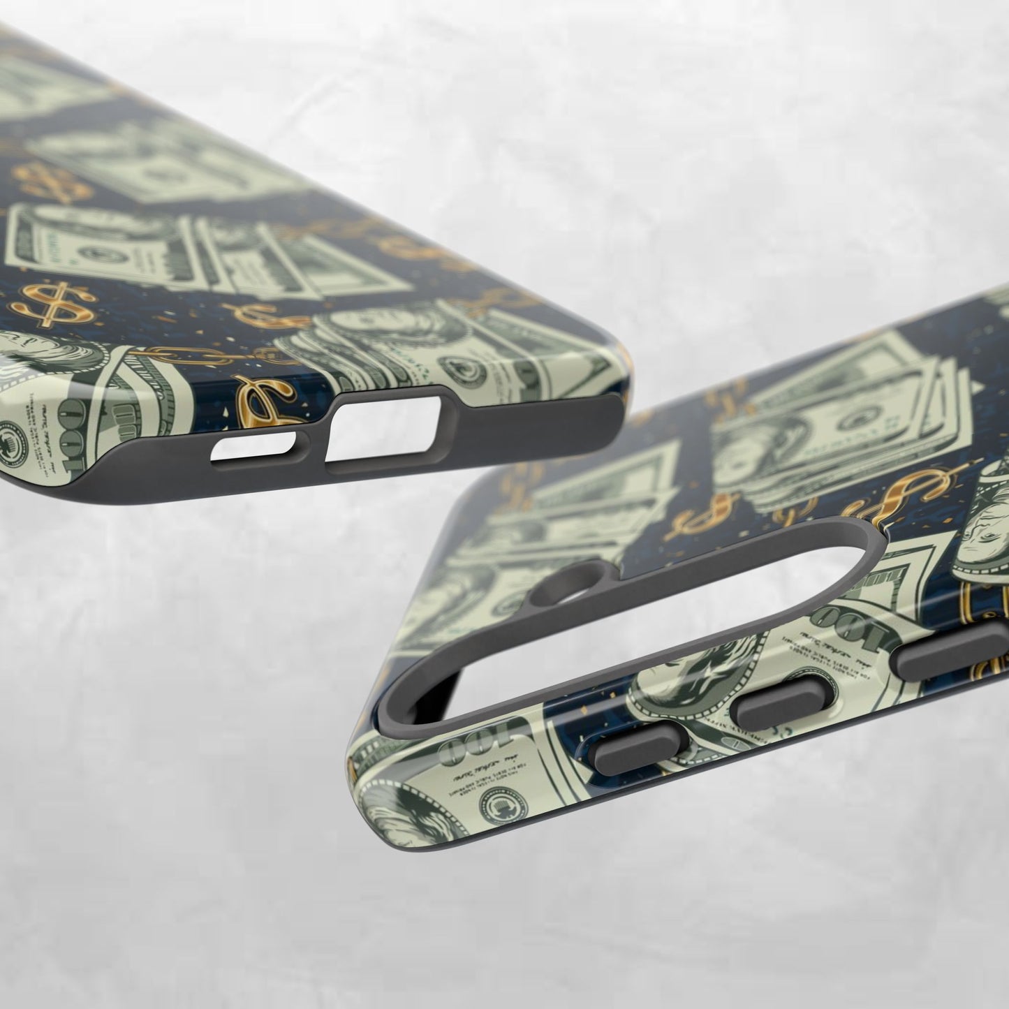 Money Motivation Phone Case, Tough Cases for iPhone, Money Design Phone Accessory, Trendy Tech Gifts, Unique Phone Cover