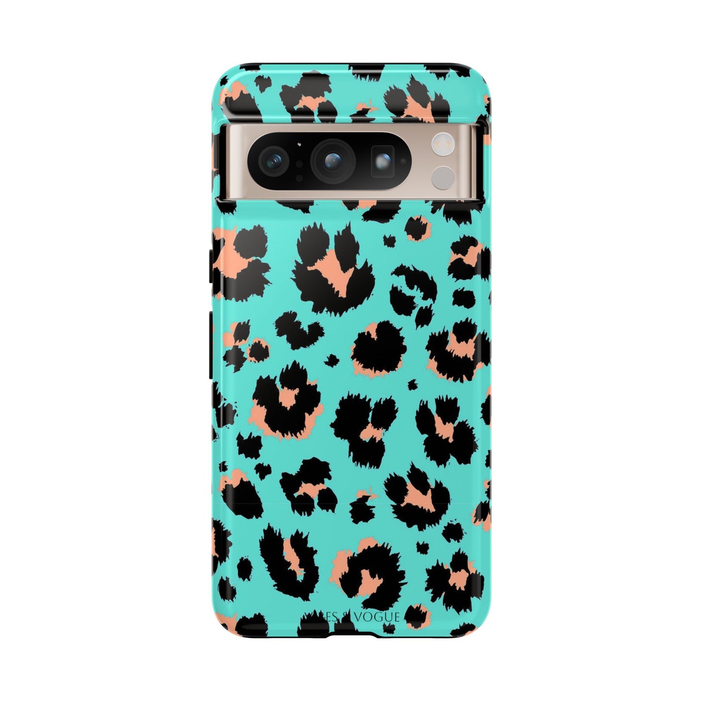 Leopard Print Phone Case, Tough Phone Case, Wild Style Accessory, Animal Print Cover, Stylish Phone Protection