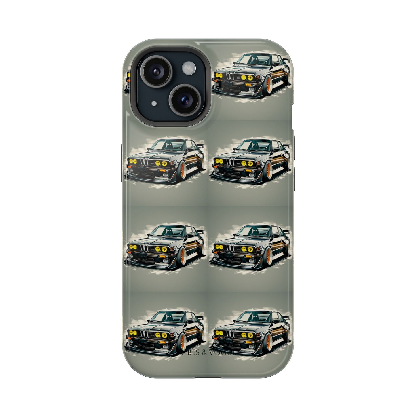 Stylish Car-Themed Magnetic Tough Cases - Perfect for Auto Enthusiasts