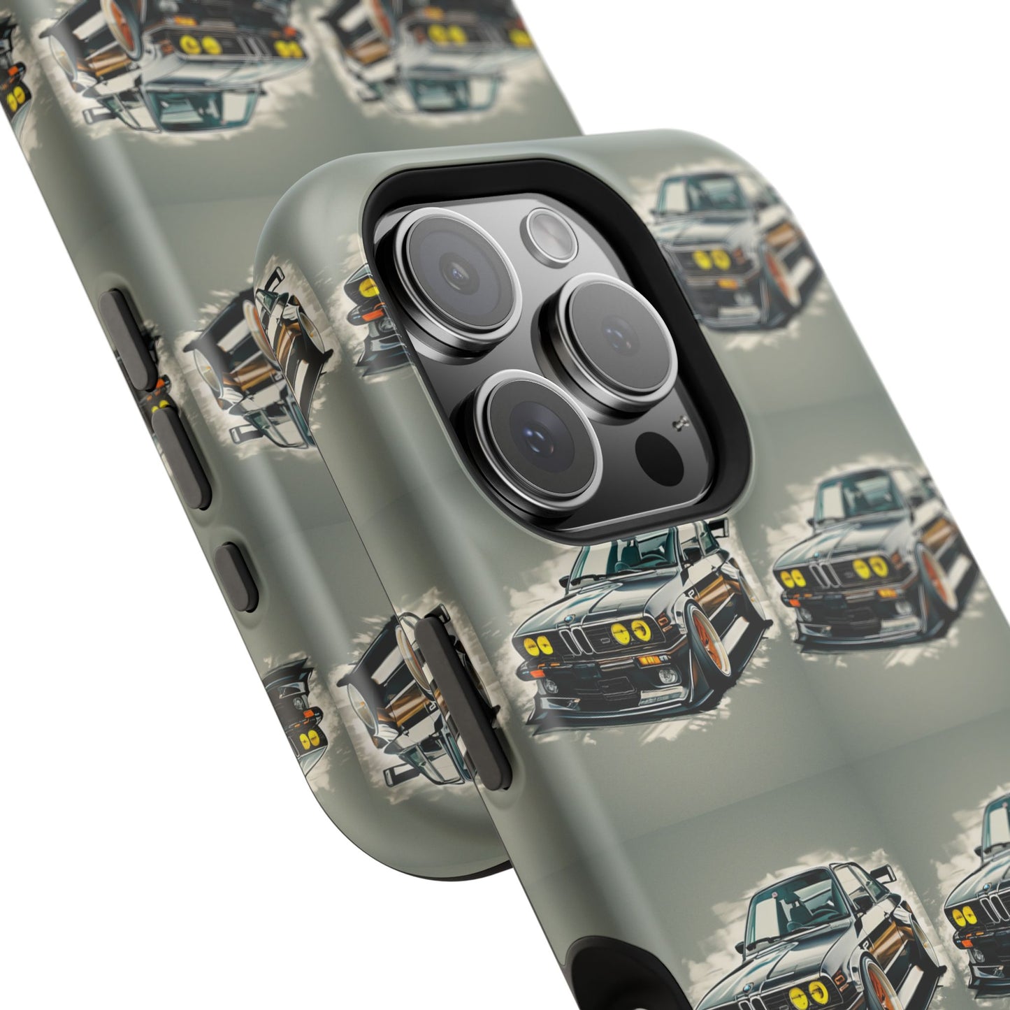 Stylish Car-Themed Magnetic Tough Cases - Perfect for Auto Enthusiasts