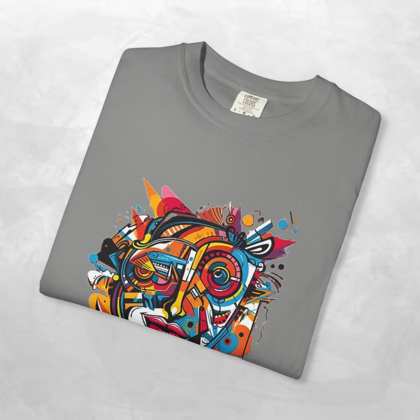 Vibrant Abstract Art Unisex T-Shirt - Casual Wear for Art Lovers