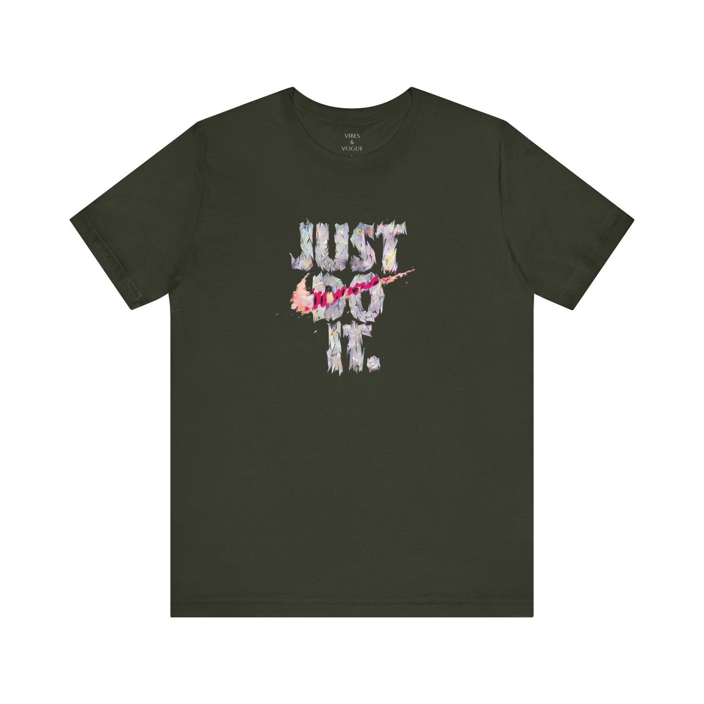 Motivational Graphic Tee - Unisex Jersey Short Sleeve T-Shirt, Just Do It Shirt, Casual Wear, Fitness Apparel, Gift Idea