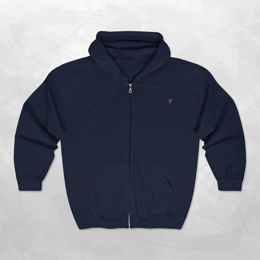 Cozy Unisex Zip-Up Sweatshirt | Perfect for Comfy Days, Gifts, Layering, Fall Fashion, Exercise & Weekend Wear