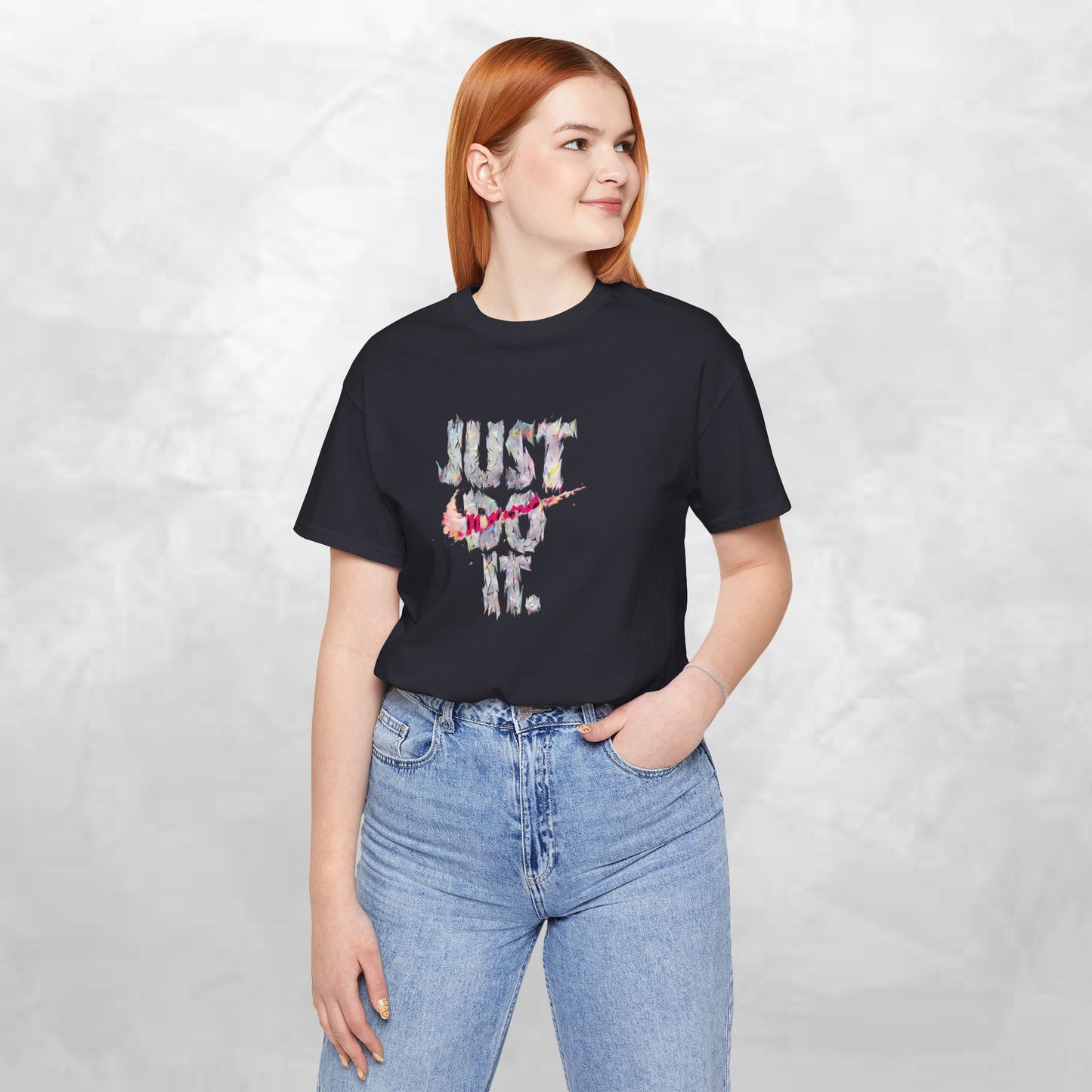 Motivational Graphic Tee - Unisex Jersey Short Sleeve T-Shirt, Just Do It Shirt, Casual Wear, Fitness Apparel, Gift Idea