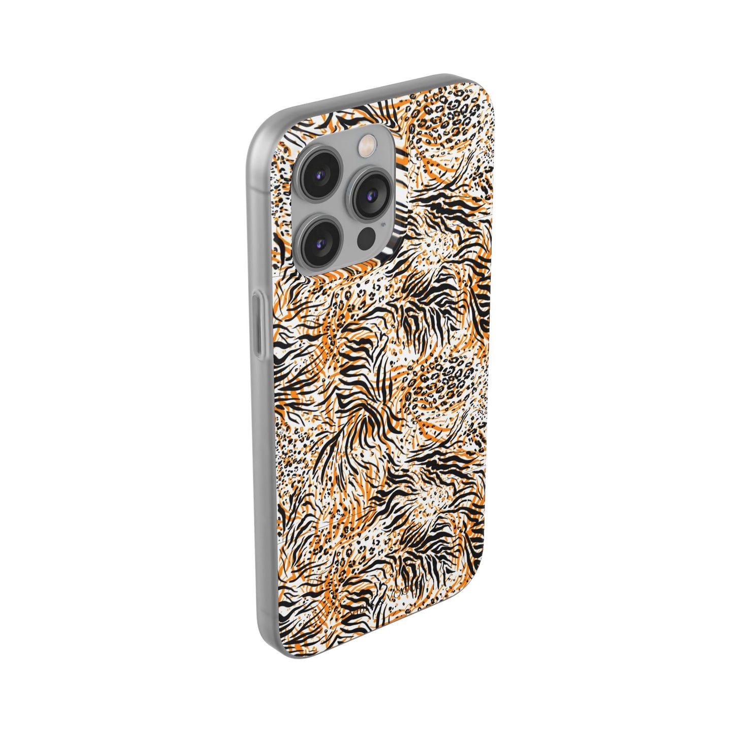 Wild Animal Print Flexi Case for iPhone - Fierce & Trendy Design