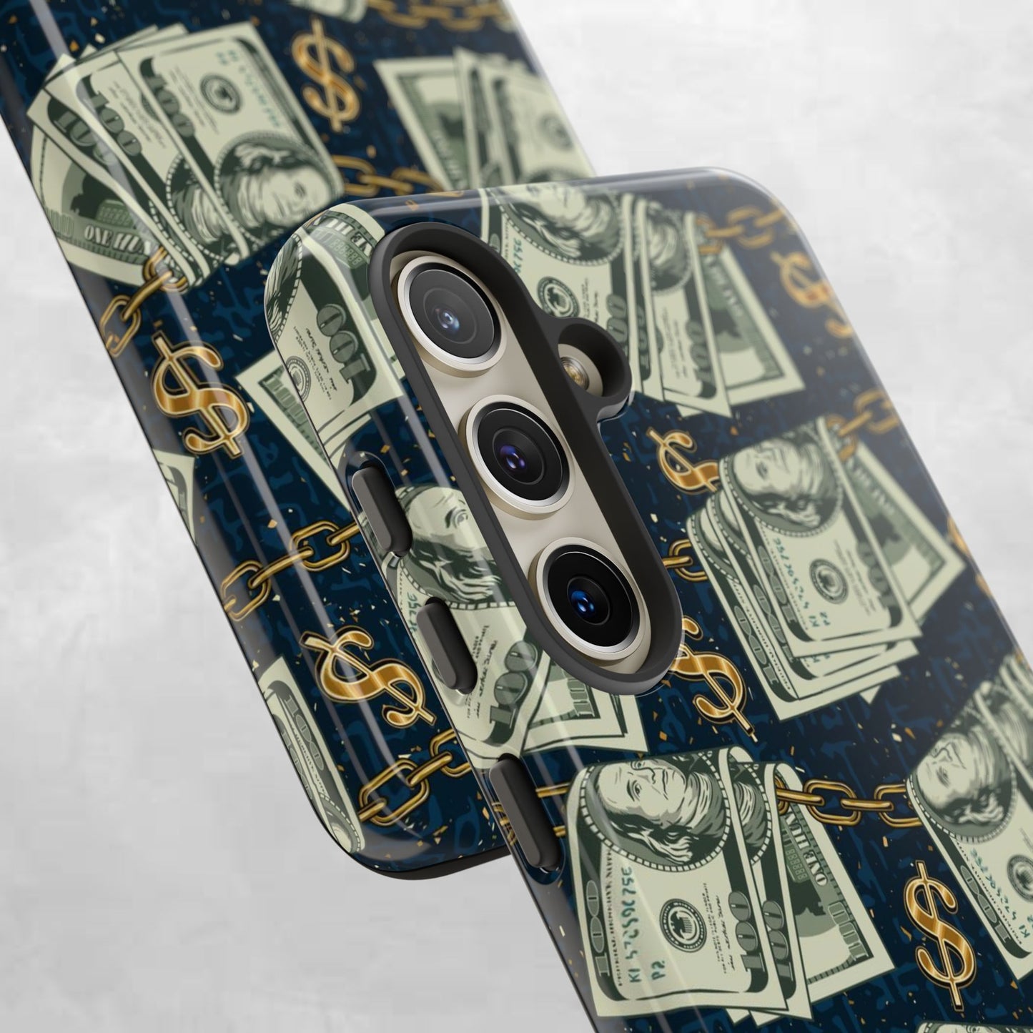 Money Motivation Phone Case, Tough Cases for iPhone, Money Design Phone Accessory, Trendy Tech Gifts, Unique Phone Cover