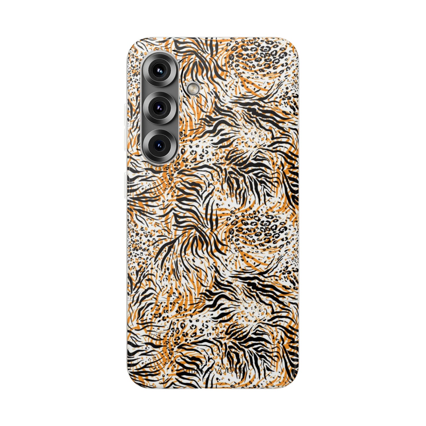 Wild Animal Print Flexi Case for iPhone - Fierce & Trendy Design