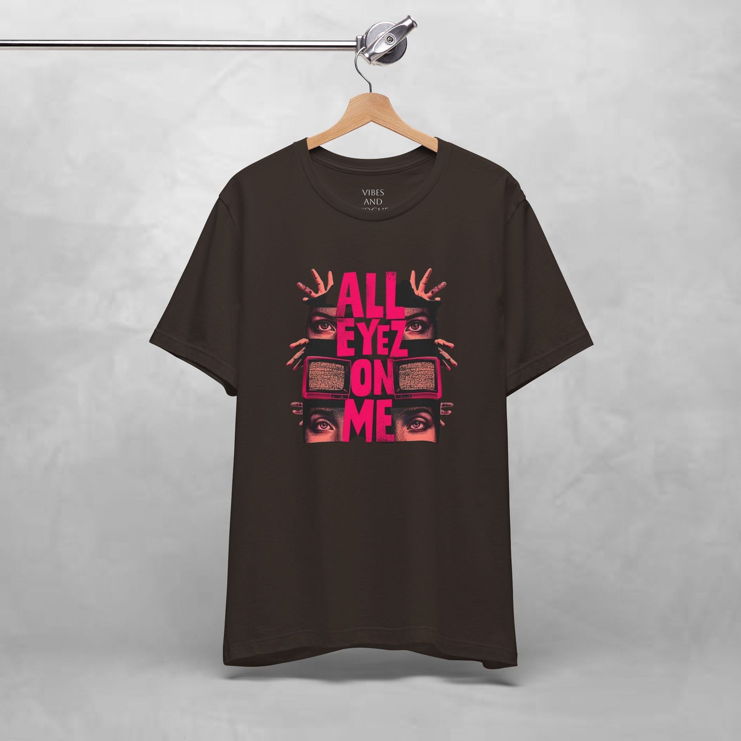 All Eyez On Me T-Shirt — Bold Retro Eyes Graphic Tee